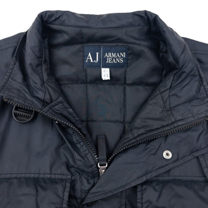 Vintage 2000s Armani Jeans Padded Cargo Jacket Size XL