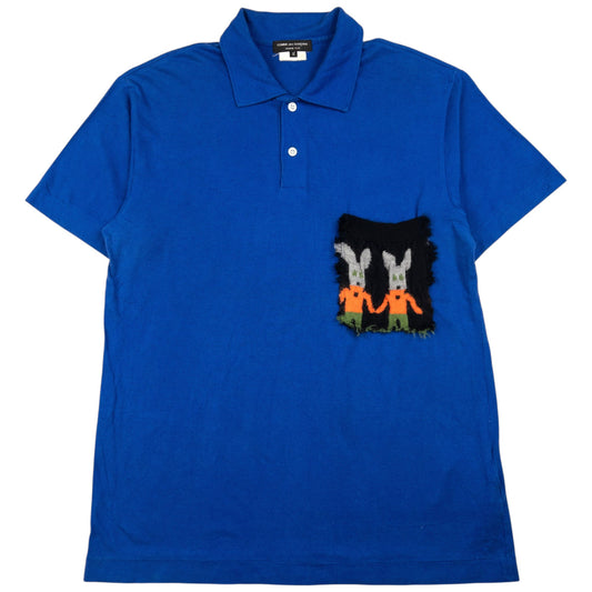 Vintage Comme Des Garçons HOMME Polo Shirt Size M