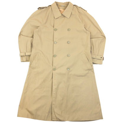 Vintage 80s YSL Yves Saint Laurent Trench Jacket Size L | Large, Beige