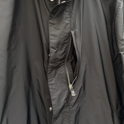 Prada Milano Windbreaker Jacket in Black (M/L) | Medium, Black