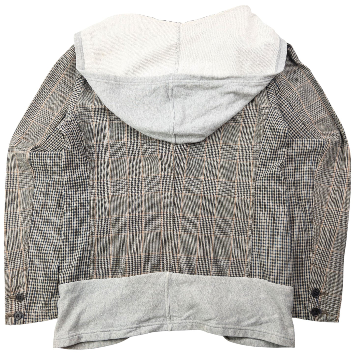 Vintage 90s Final Home By Issey Miyake Layered Hoodie Jacket Size S | Small, Red