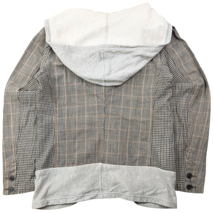Vintage 90s Final Home By Issey Miyake Layered Hoodie Jacket Size S | Small, Red