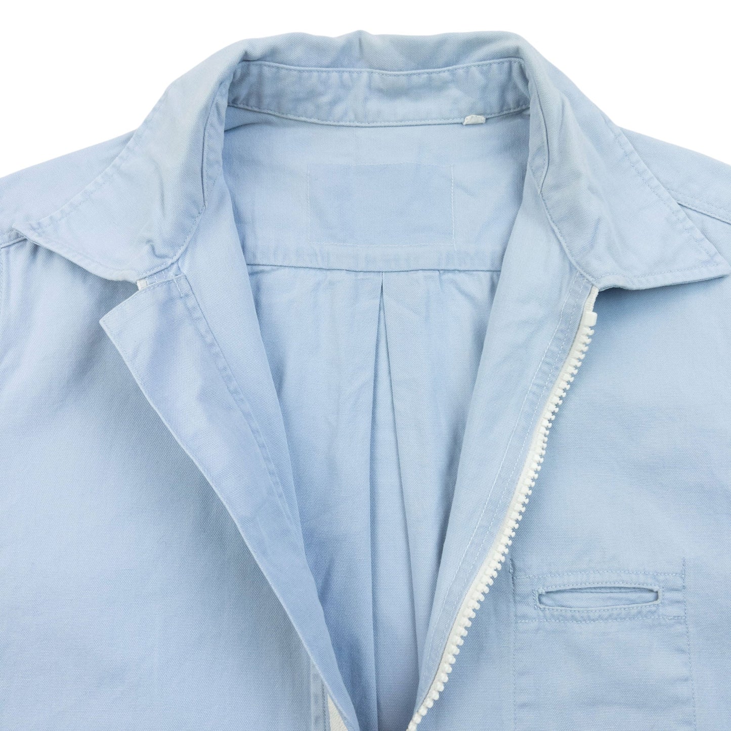Vintage Engineered Garments Q Zip Shirt Size M | Medium, Blue