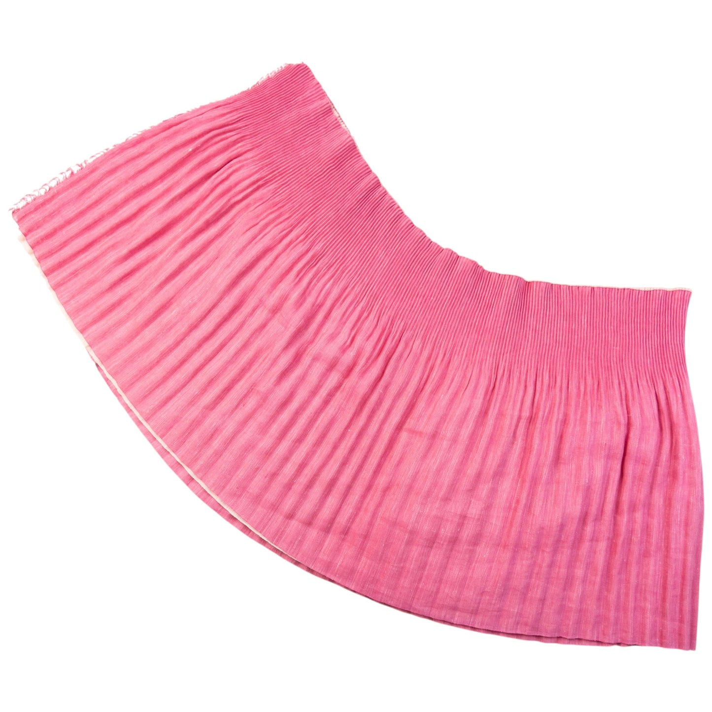 Vintage 90s Issey Miyake Pleated Scarf | O/S, Pink