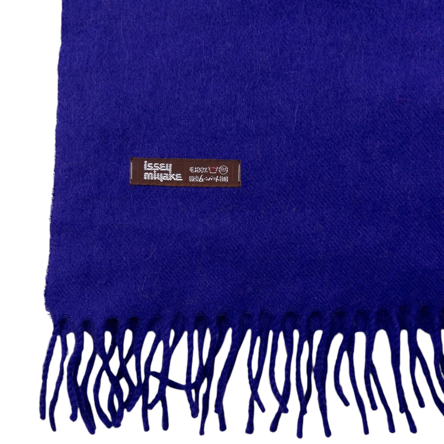 Vintage Issey Miyake Wool Tassel Scarf