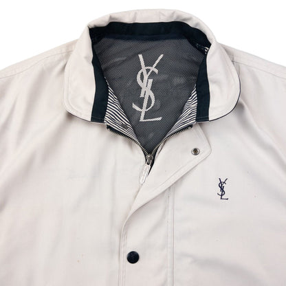 Vintage YSL Yves Saint Laurent Zip Up Jacket Size M