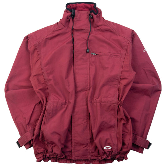 Vintage 2000s Oakley Zip Up Snowboarding Jacket Size M | Medium, Red