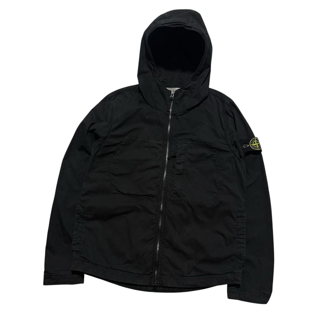 Stone Island Supima Cotton Twill Jacket | Small, Black