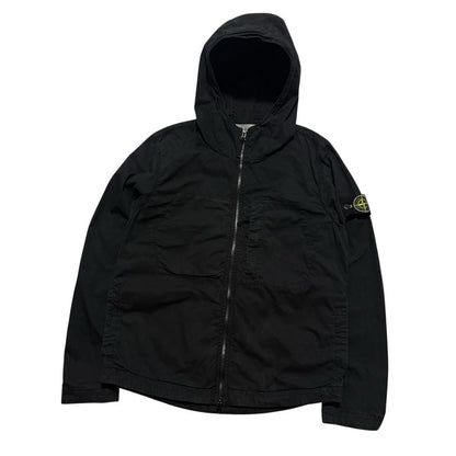 Stone Island Supima Cotton Twill Jacket | Small, Black
