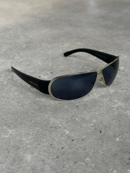 Prada 2000s Aviator Shield Sunglasses