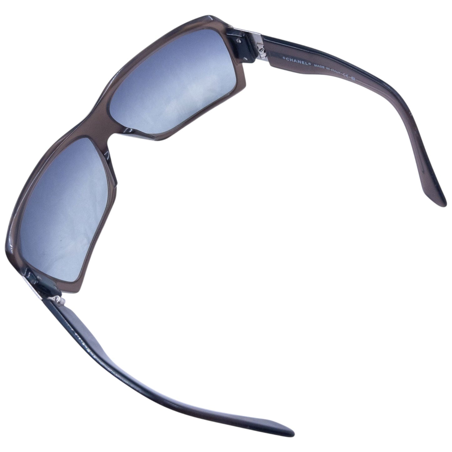 Vintage 2000s Chanel Diamanté Sunglasses | O/S, Brown