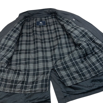 Vintage 2000s Burberry Nova Check Lined Jacket Size L | Large, Grey