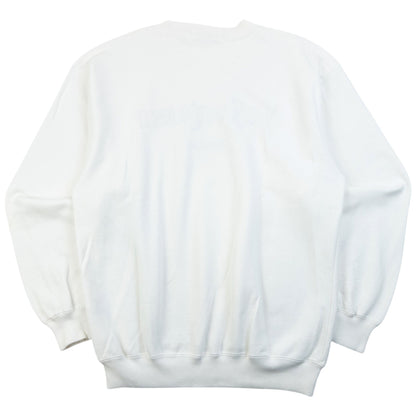 Vintage 90s YSL Yves Saint Laurent Embroidered Sweatshirt Size S | Small, Red