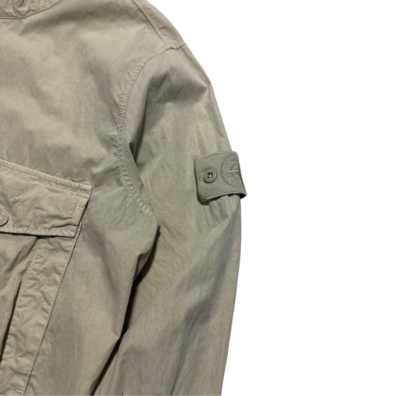 Stone Island Pullover Ghost Smock Jacket | Medium, Beige