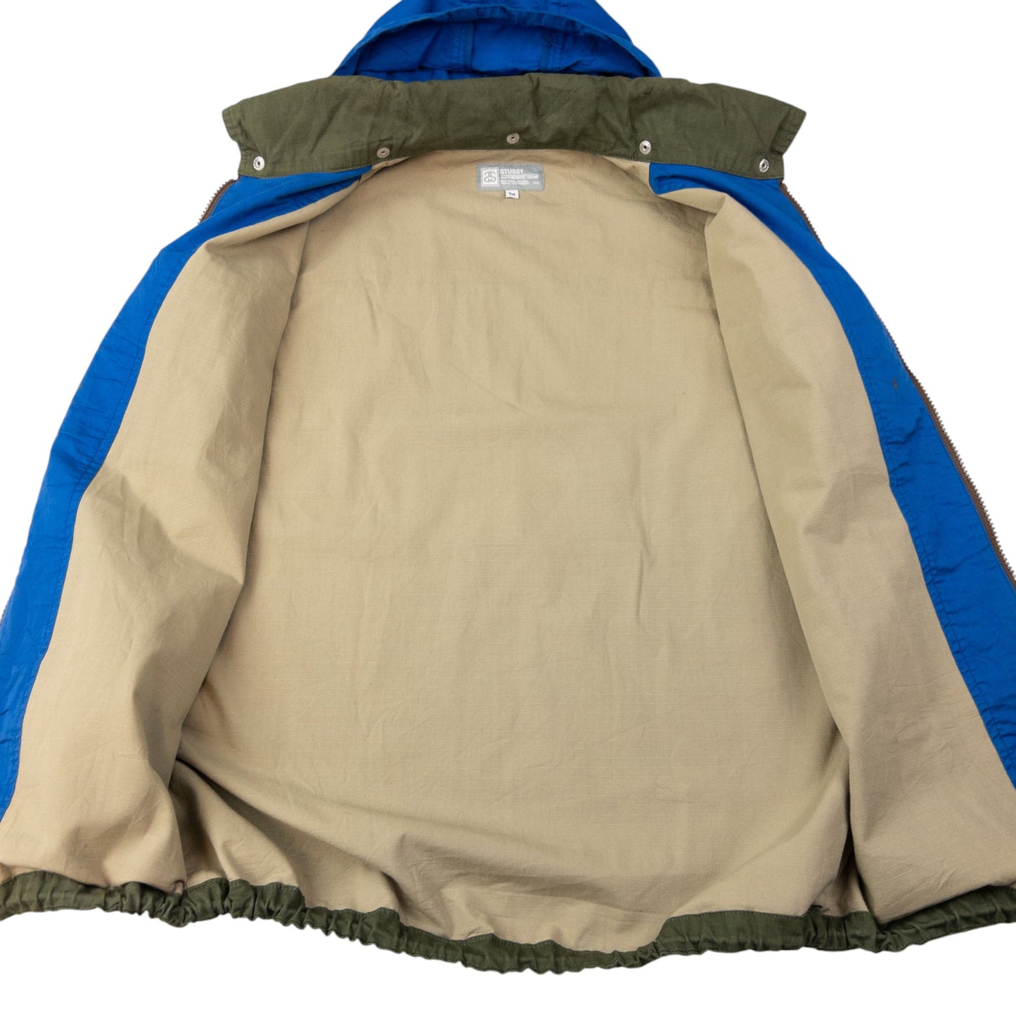 Vintage Stussy Zip Up Gilet Vest Size M