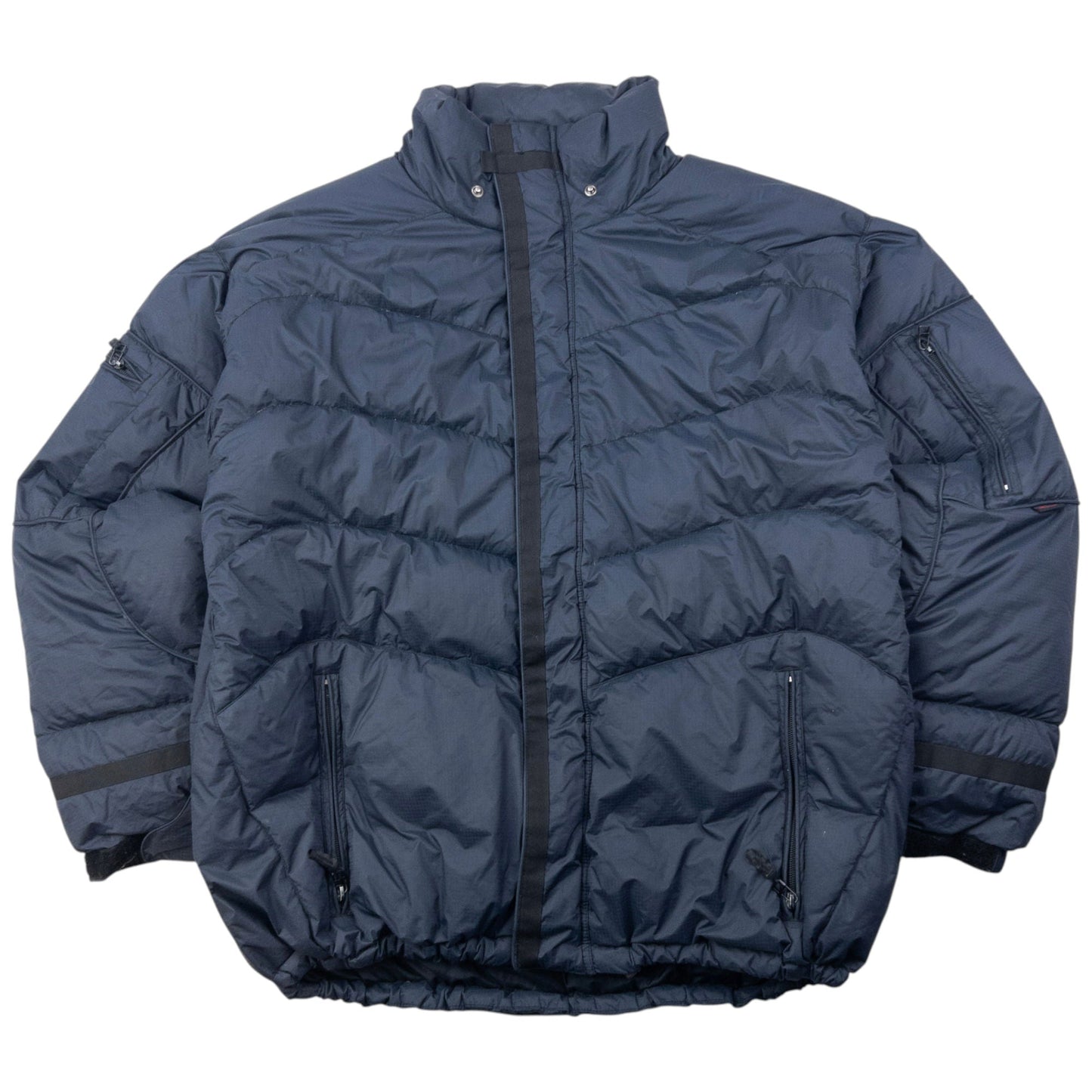 Vintage 90s Oakley Zip Up Puffer Jacket Size L