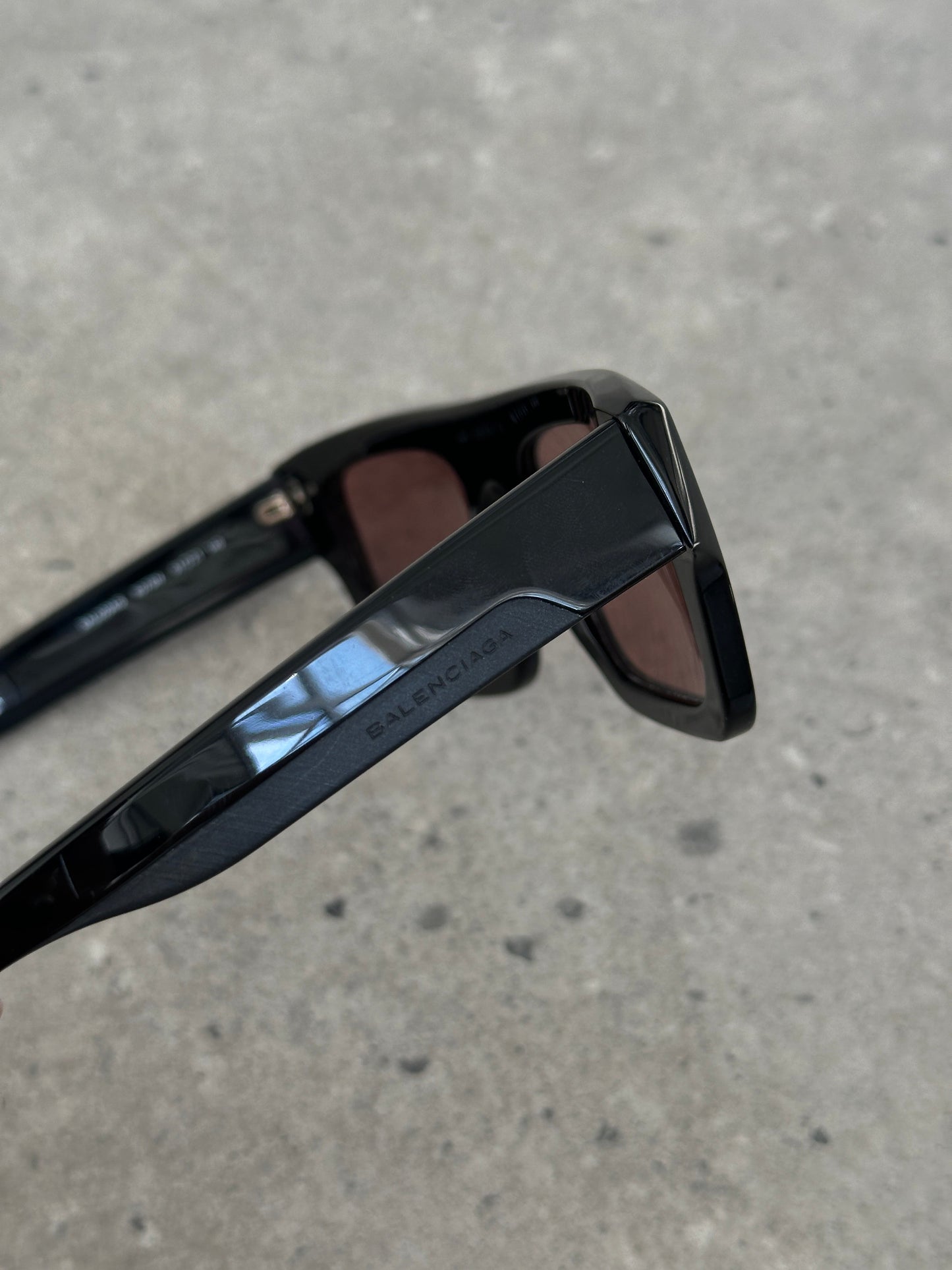 Balenciaga Edition Oversized Rectangular Sunglasses