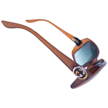Vintage 2000s Gucci Oversized Sunglasses | O/S, Brown