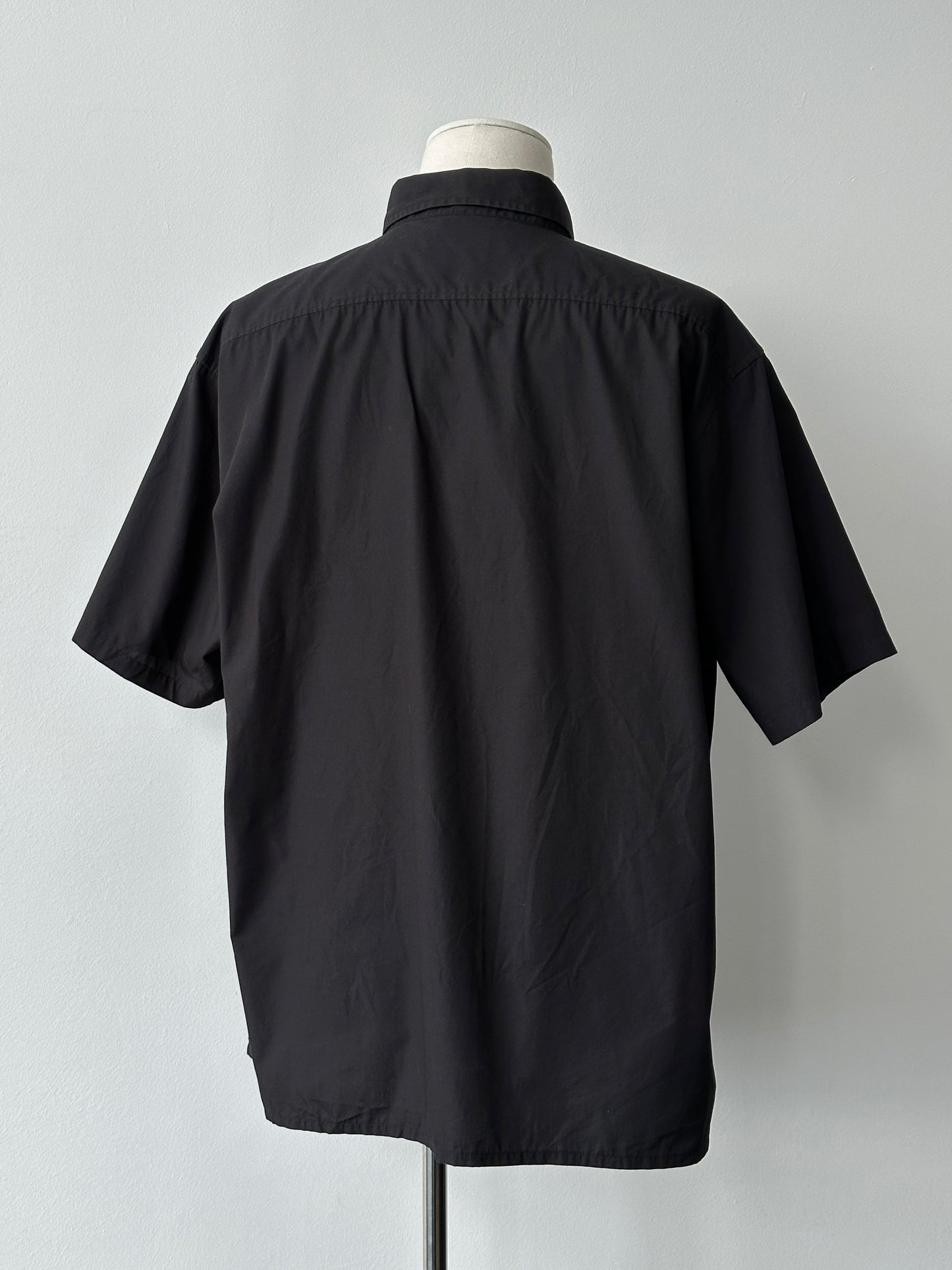 Yves Saint Laurent Pour Homme 2000s Cotton Short Sleeve Shirt - XXL