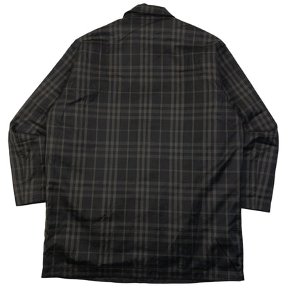 Vintage 2000s Burberry Nova Check Reversible Jacket Size L | Large, Black