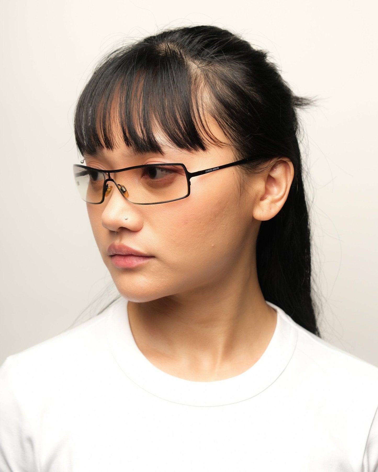 Armani - Armani mask sunglasses vintage Sunglasses – The Dryads