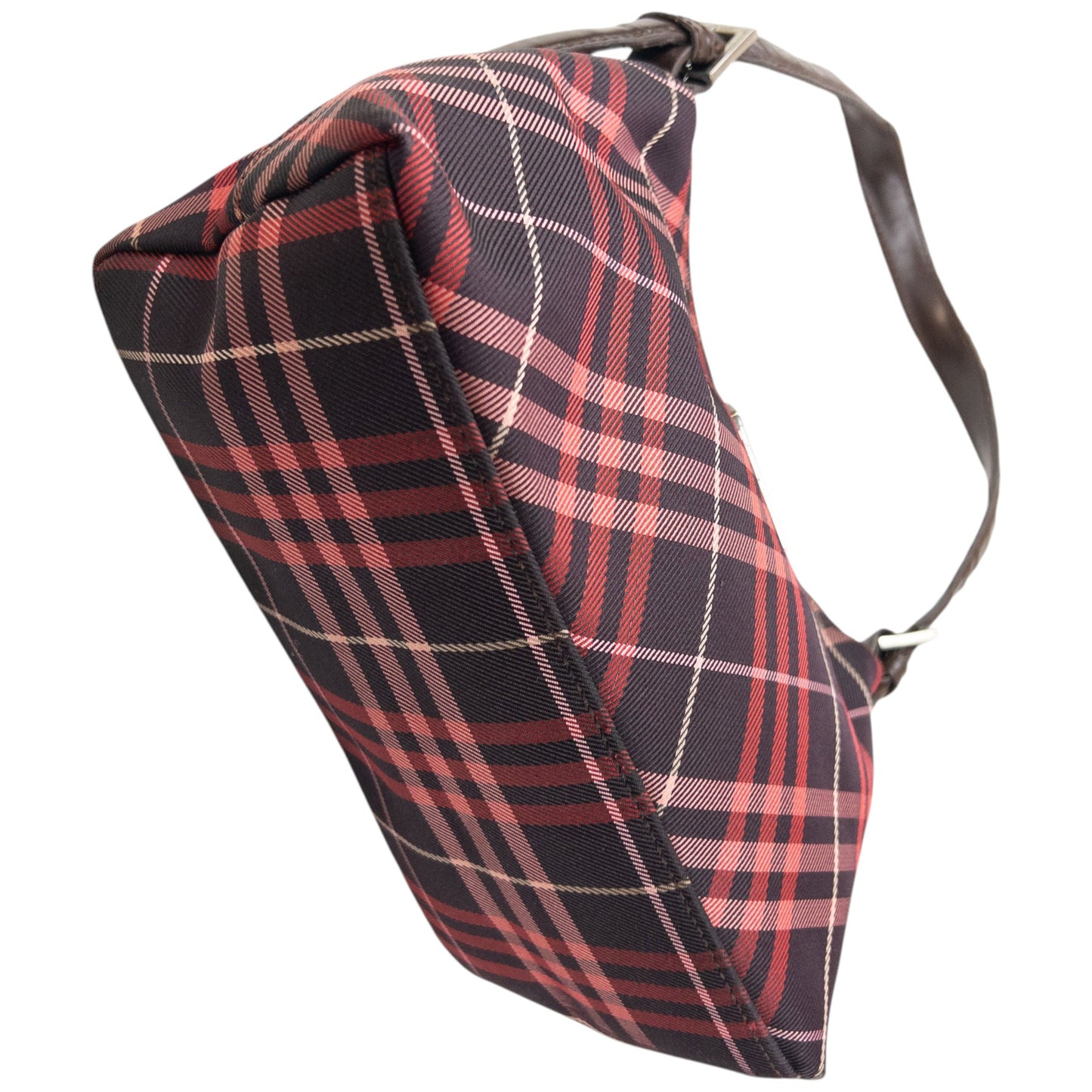Vintage 2000s Burberry Blue Label Nova Check Shoulder Bag | O/S, Blue