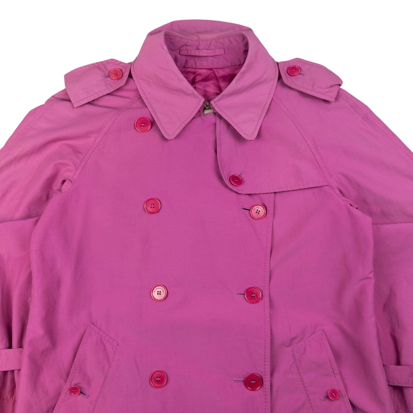 Vintage Burberry Trench Coat Jacket Womens Size M