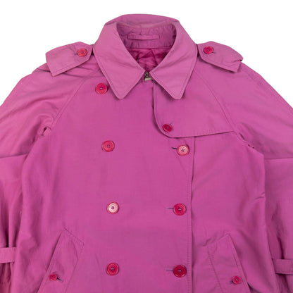 Vintage Burberry Trench Coat Jacket Womens Size M