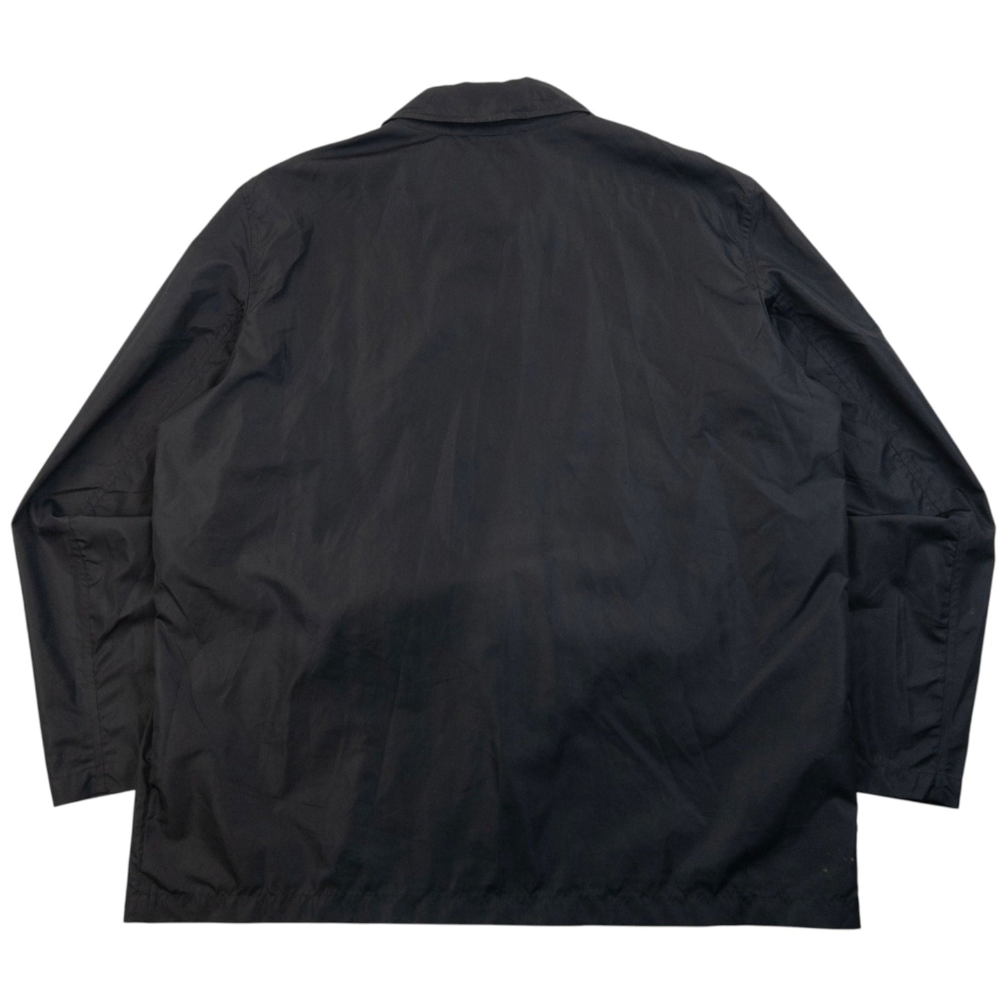 Vintage 2000s Burberry Lightweight Packable Backpack Jacket Size XL | O/S, Black