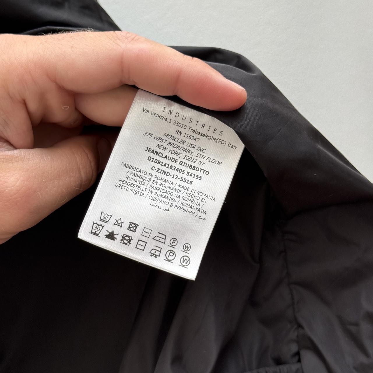 Moncler Jeanclaude Windbreaker Jacket in Black (M/L) | Medium, Black
