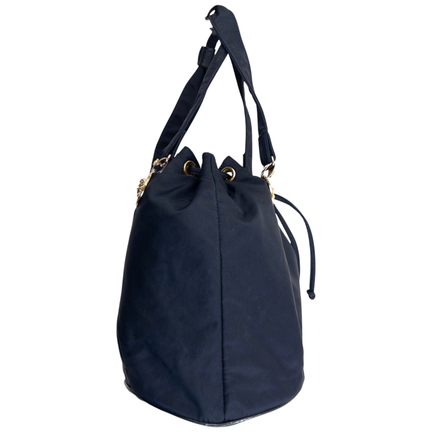 Vintage Gianni Versace Bucket Shoulder Bag | O/S, Gold