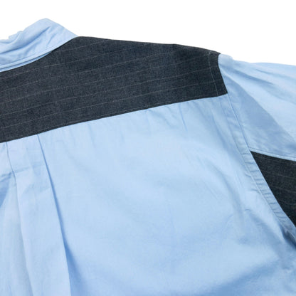 Vintage Comme Des Garçons HOMME DEUX Button Up Shirt Size S | Small, Blue