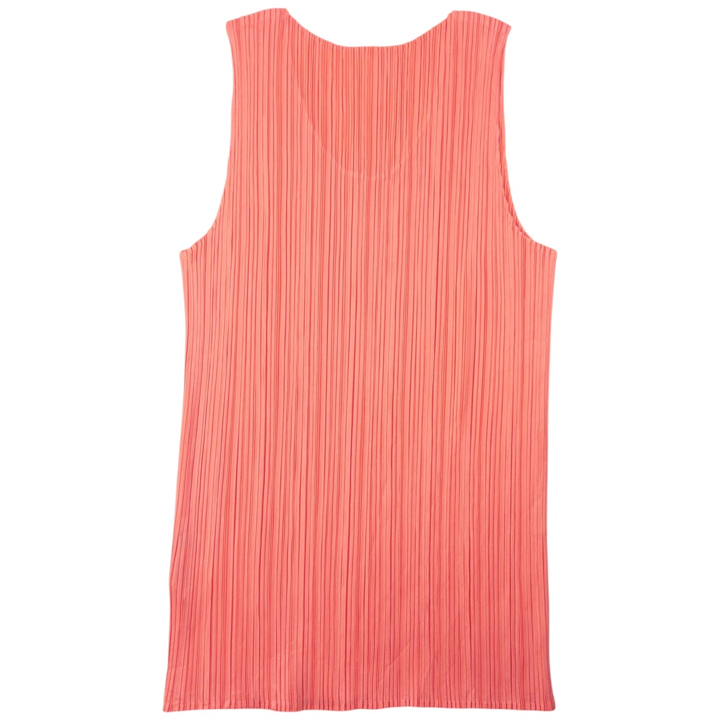 Vintage 90s Issey Miyake Pleated Vest Top Womens Size L | Large, Pink