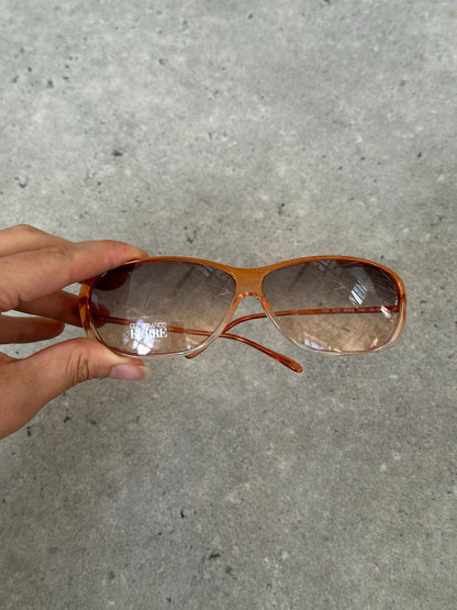 Gianfranco Ferre 1990s Gradient Shield Sunglasses