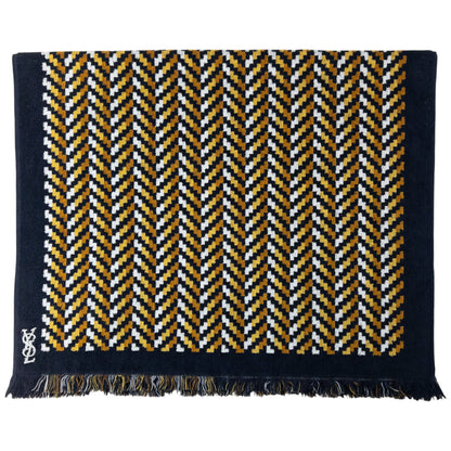 Vintage YSL Yves Saint Laurent Chevron Towel
