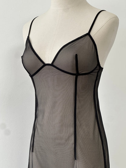 Victoria's Secret 2000s Sheer Mini Dress - XS