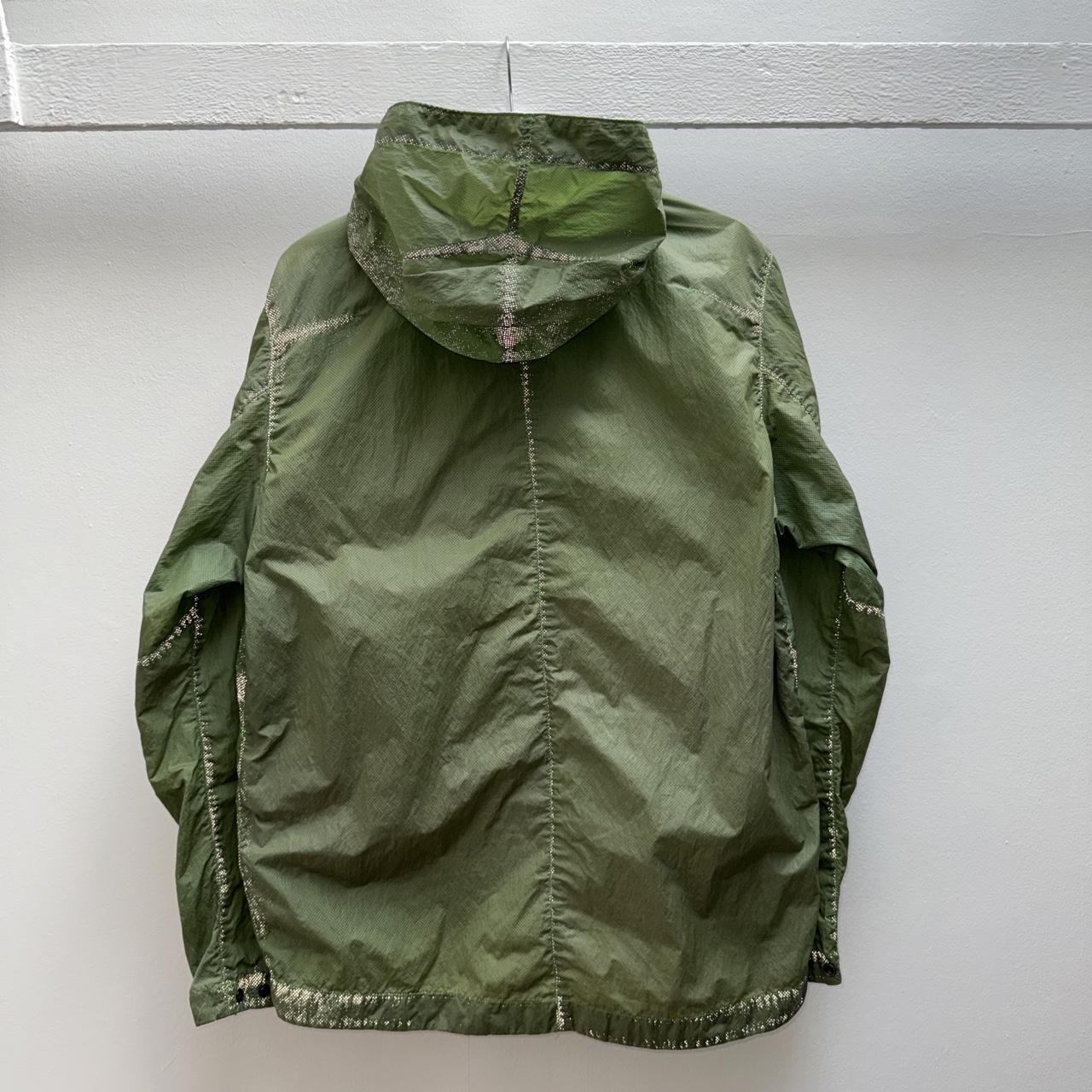 Stone Island Pixel Reflective Jacket Green (L) | Large, Green