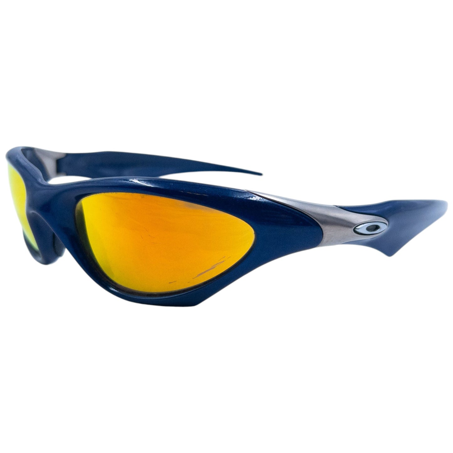 Vintage 2002 Oakley Scar Midnight Fire Iridium Sunglasses