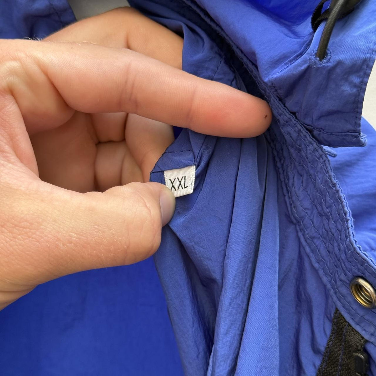 C.P. Company Chrome Goggle Jacket – Royal Blue (XXL) | XXL, Blue