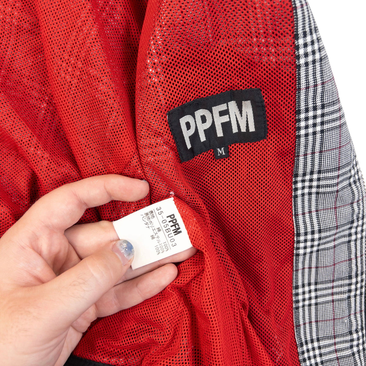 Vintage 2000s PPFM Checkered Multi Zip Jacket Womens Size S | Small, Grey
