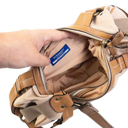 Vintage 2000s Burberry Blue Label Shoulder Bag | O/S, Multicoloured