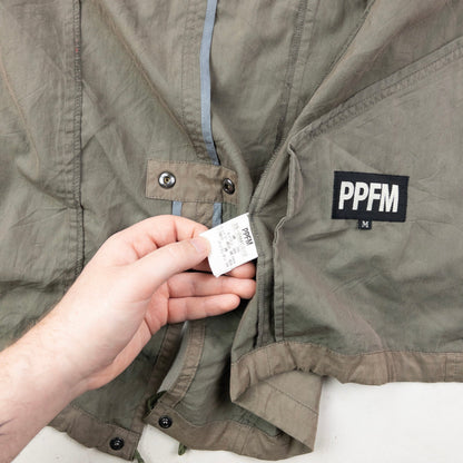 Vintage 2000s PPFM Convertible Military Jacket Size M | Medium, Green