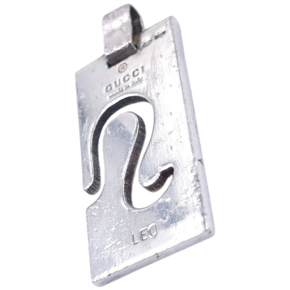 Vintage Gucci Silver Leo Pendant