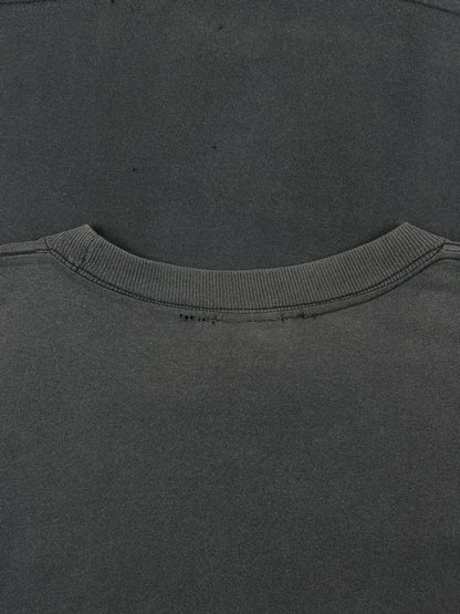 Chrome Hearts Vintage Sunfaded Tbar Cross Pocket Tshirt | Medium, Black