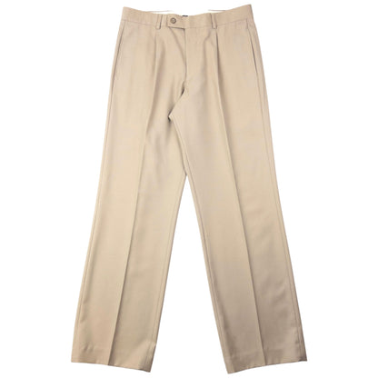 Vintage 90s YSL Yves Saint Laurent Jacket & Trousers Suit Set Size M | Medium, Beige