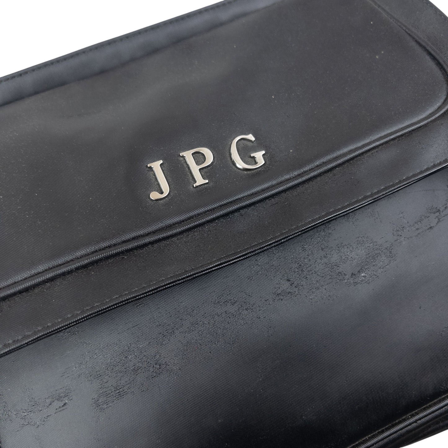 Vintage 90s Jean Paul Gaultier Leather Crossbody Bag | O/S, Black