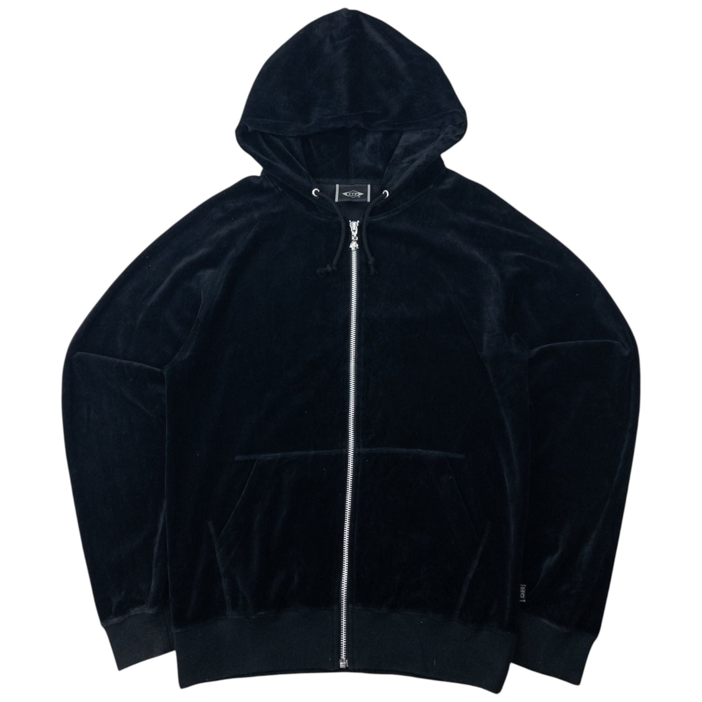 Vintage Hysteric Glamour Velour Zip Up Hoodie Size S