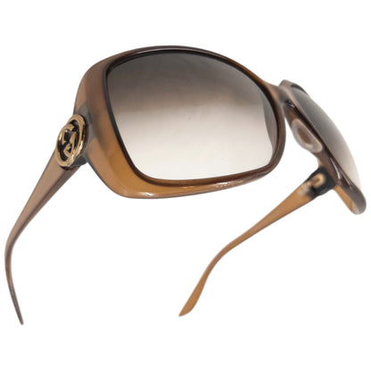 Vintage 2000s Gucci Oversized Sunglasses | O/S, Brown