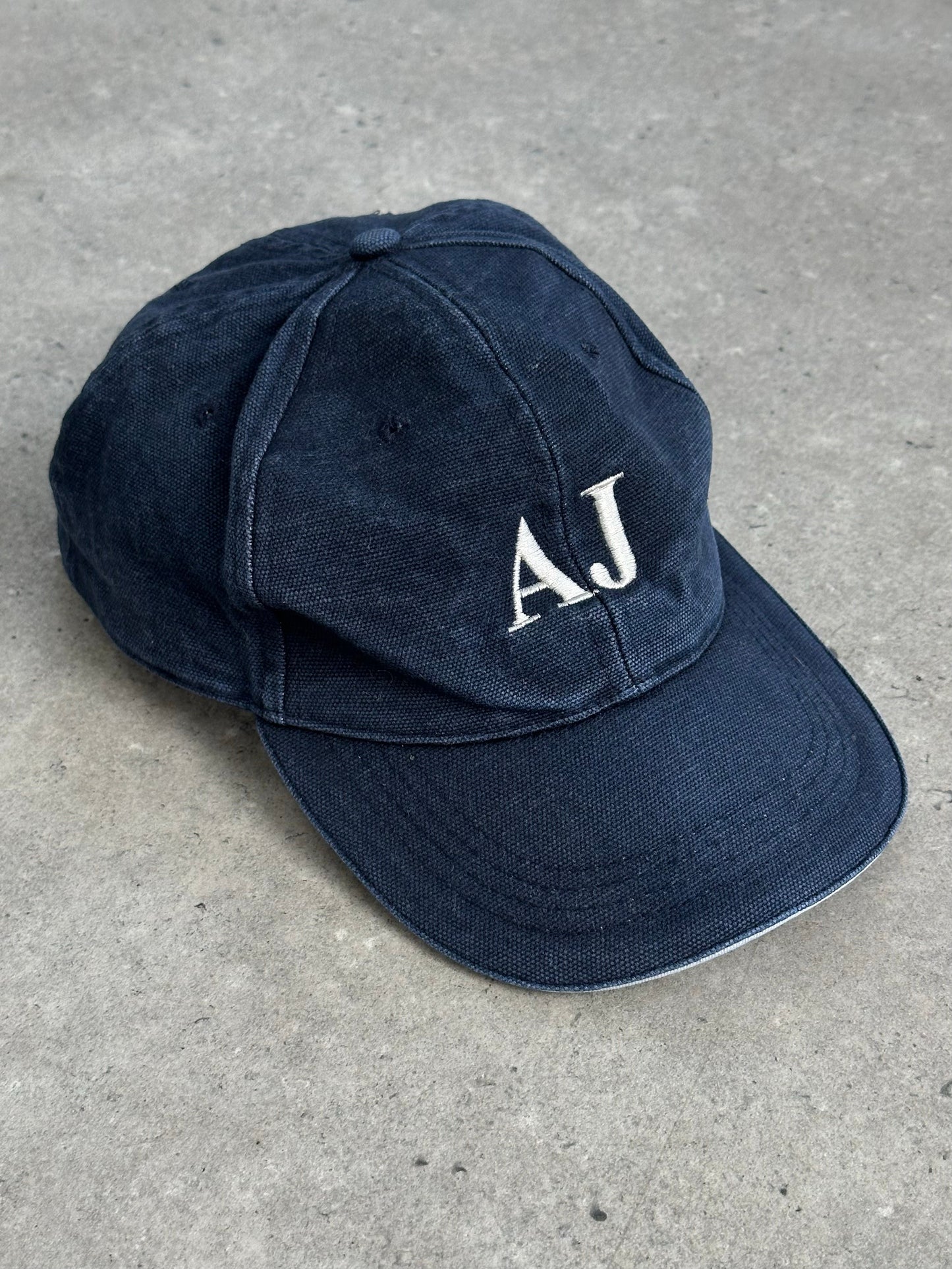 Armani Jeans 1990s Cotton Logo Hat