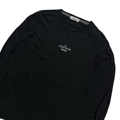 Stone Island Archivo Long Sleeve Top | XL, Black